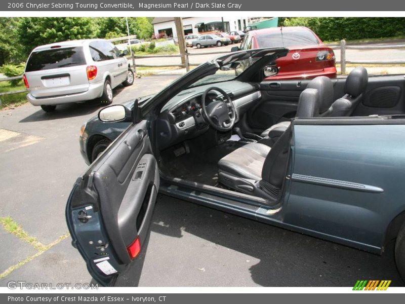 Magnesium Pearl / Dark Slate Gray 2006 Chrysler Sebring Touring Convertible