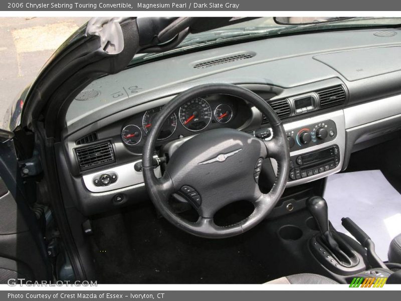 Magnesium Pearl / Dark Slate Gray 2006 Chrysler Sebring Touring Convertible