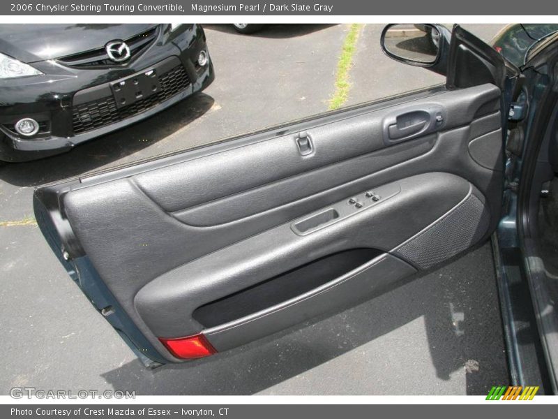 Magnesium Pearl / Dark Slate Gray 2006 Chrysler Sebring Touring Convertible