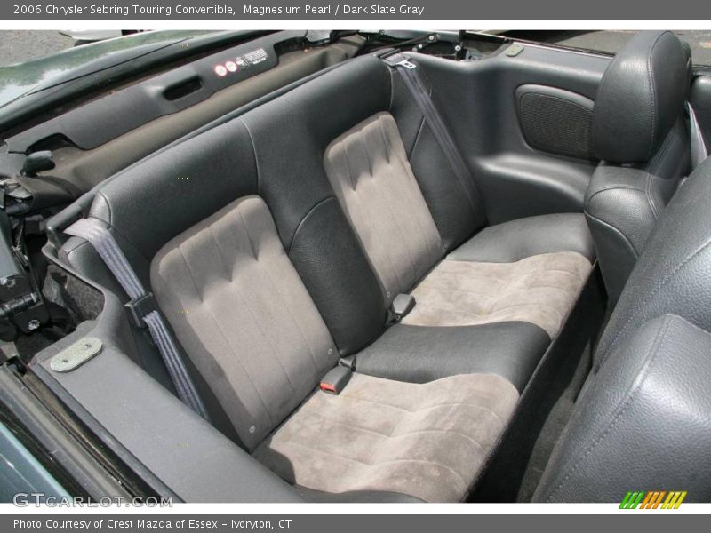 Magnesium Pearl / Dark Slate Gray 2006 Chrysler Sebring Touring Convertible