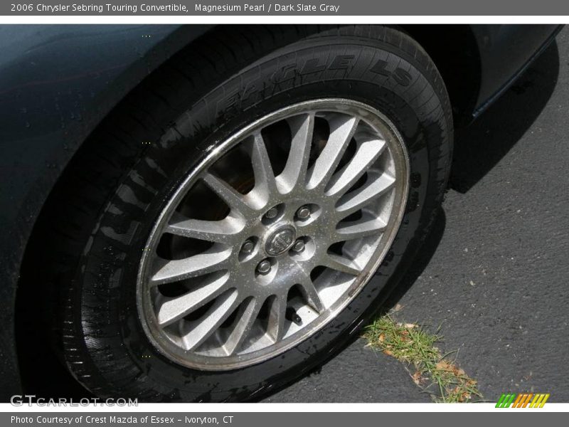 Magnesium Pearl / Dark Slate Gray 2006 Chrysler Sebring Touring Convertible