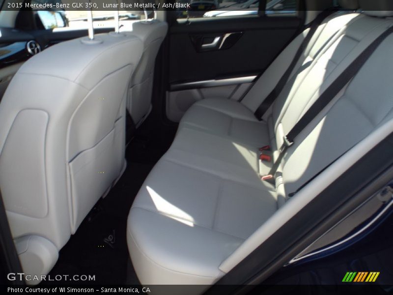 Rear Seat of 2015 GLK 350