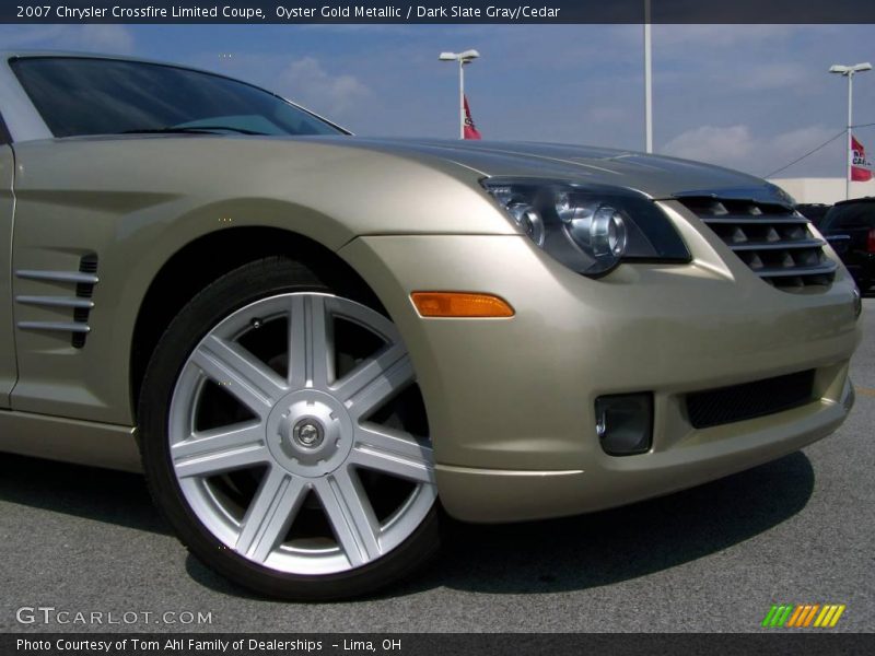 Oyster Gold Metallic / Dark Slate Gray/Cedar 2007 Chrysler Crossfire Limited Coupe