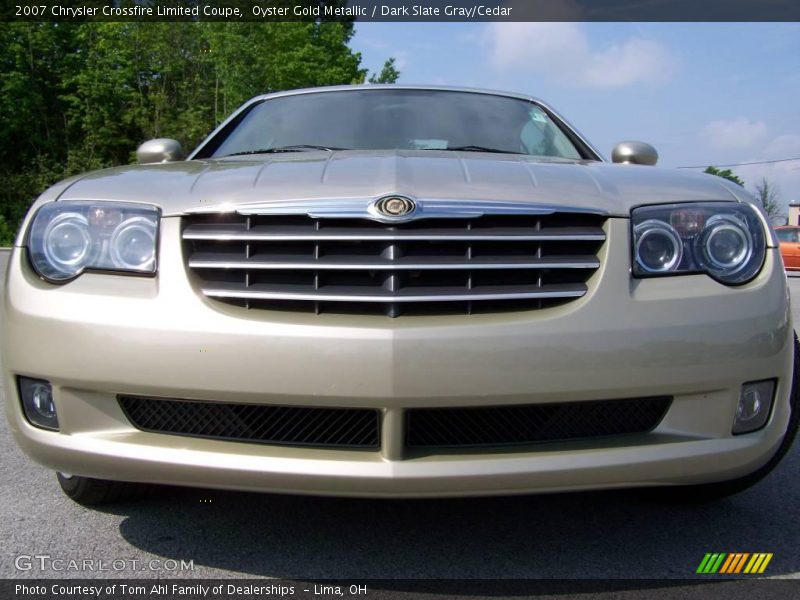 Oyster Gold Metallic / Dark Slate Gray/Cedar 2007 Chrysler Crossfire Limited Coupe