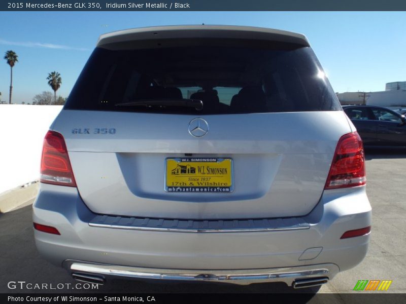 Iridium Silver Metallic / Black 2015 Mercedes-Benz GLK 350