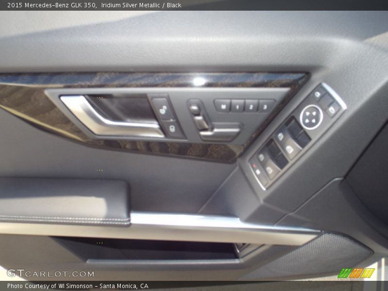 Iridium Silver Metallic / Black 2015 Mercedes-Benz GLK 350