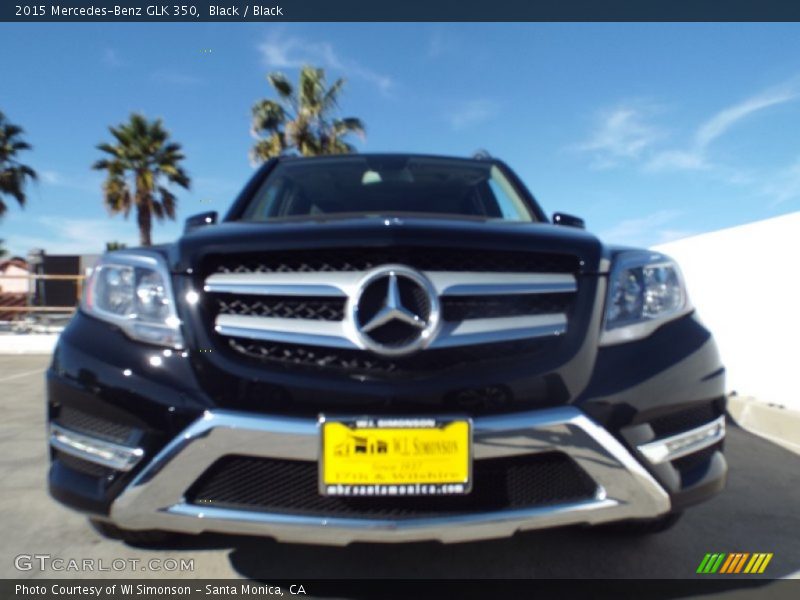 Black / Black 2015 Mercedes-Benz GLK 350