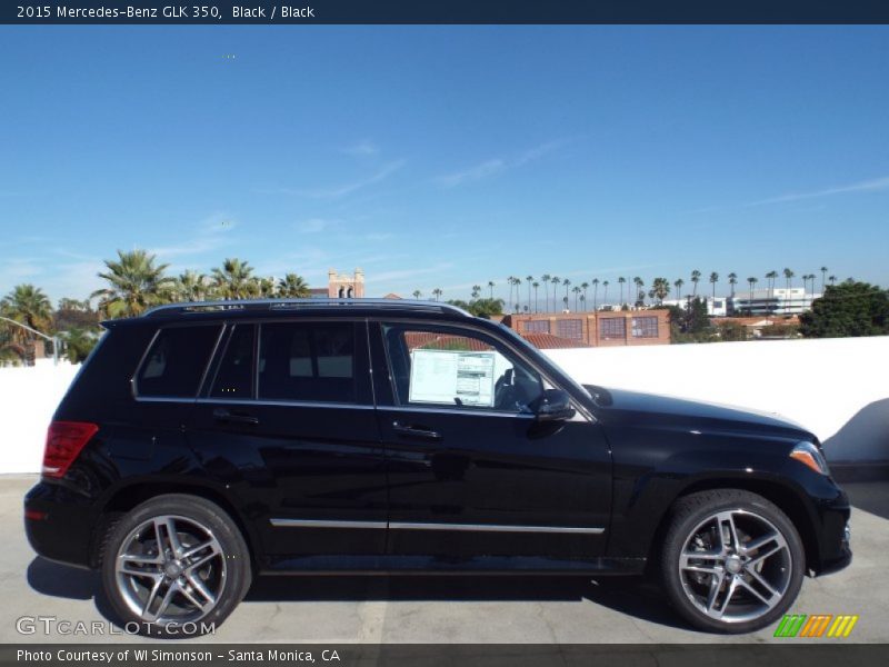 Black / Black 2015 Mercedes-Benz GLK 350