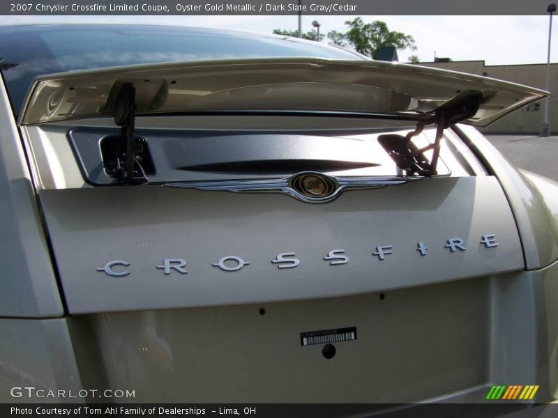 Oyster Gold Metallic / Dark Slate Gray/Cedar 2007 Chrysler Crossfire Limited Coupe