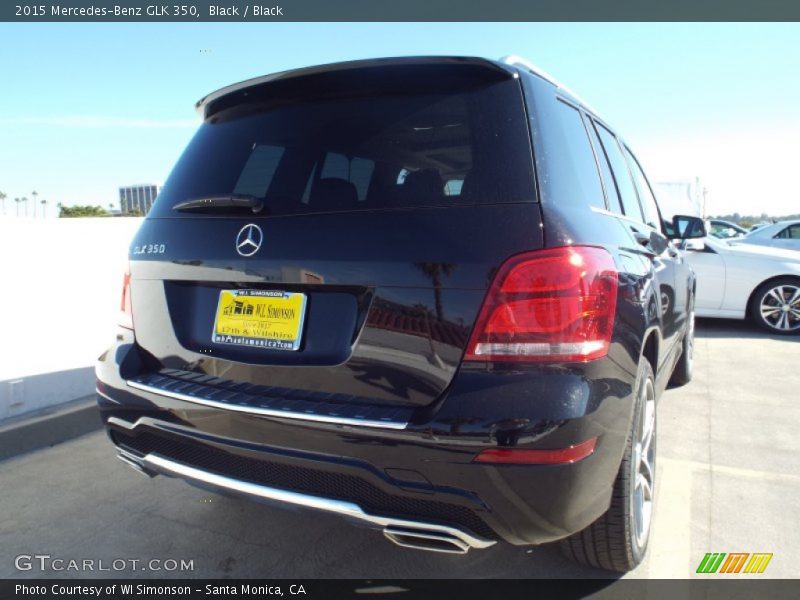 Black / Black 2015 Mercedes-Benz GLK 350