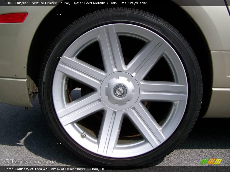 Oyster Gold Metallic / Dark Slate Gray/Cedar 2007 Chrysler Crossfire Limited Coupe