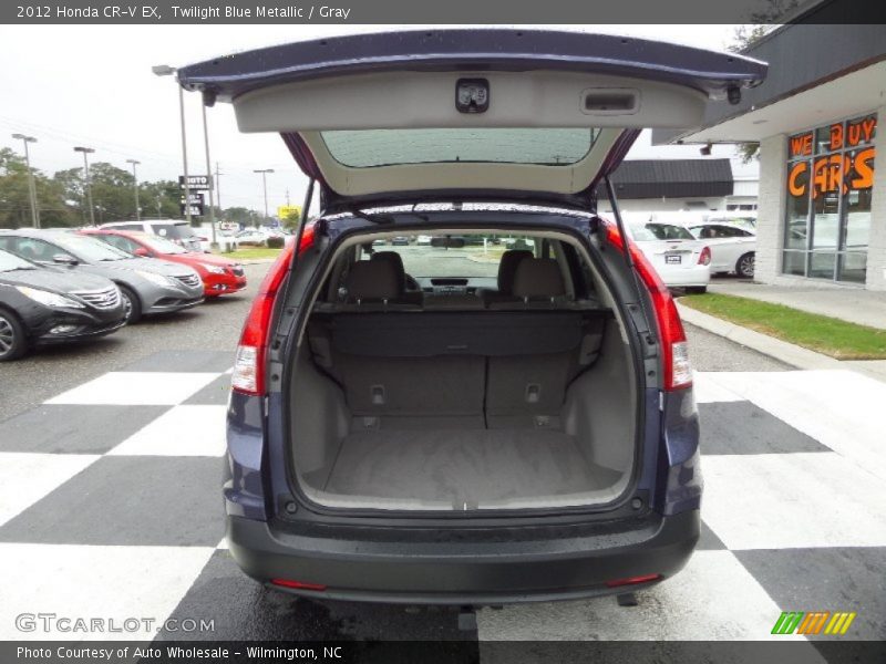 Twilight Blue Metallic / Gray 2012 Honda CR-V EX