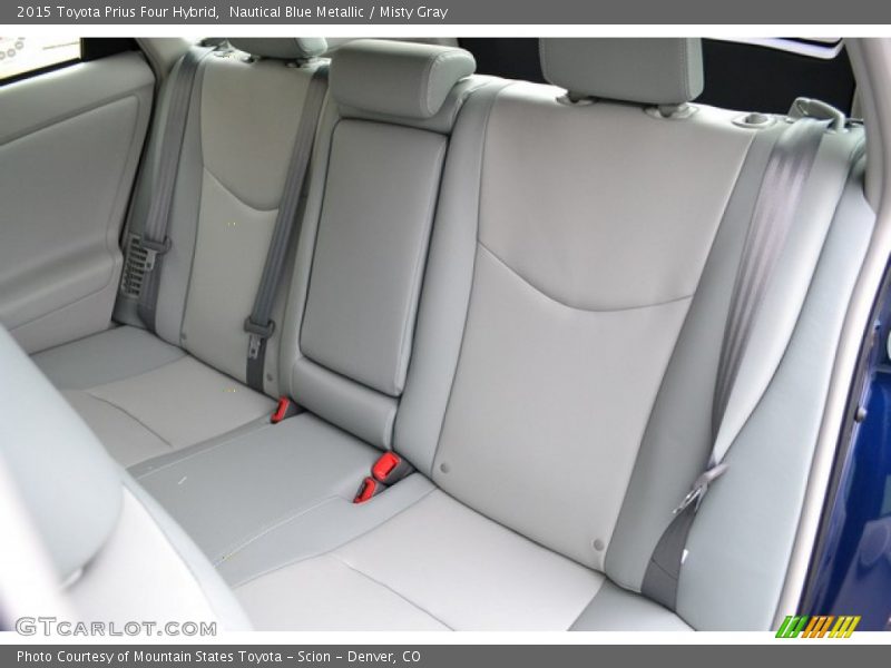 Nautical Blue Metallic / Misty Gray 2015 Toyota Prius Four Hybrid