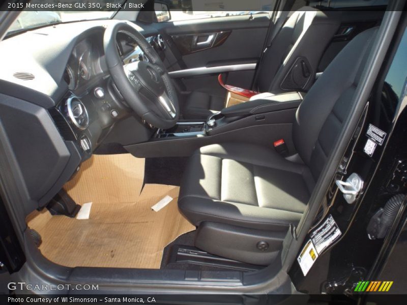 Black / Black 2015 Mercedes-Benz GLK 350