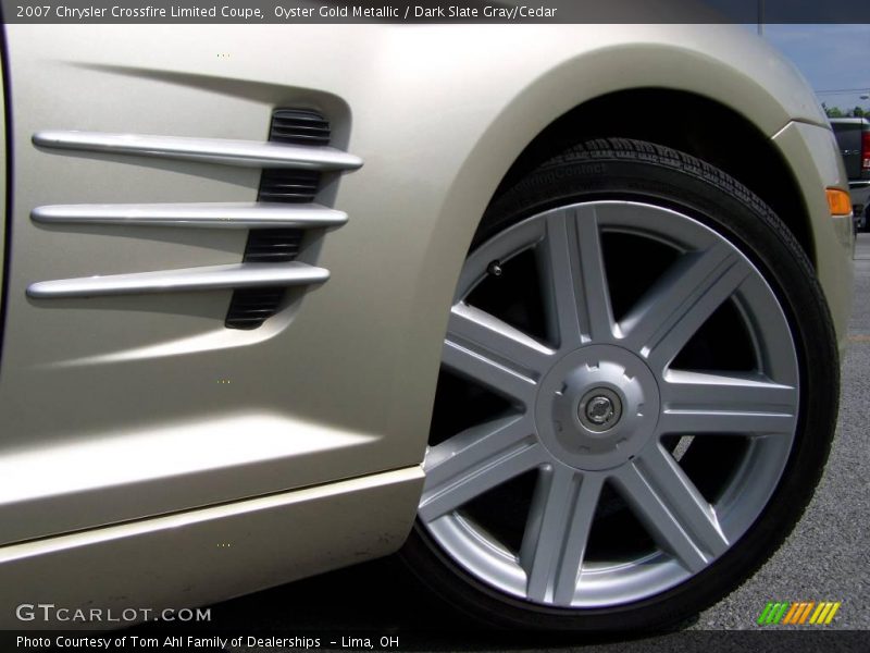 Oyster Gold Metallic / Dark Slate Gray/Cedar 2007 Chrysler Crossfire Limited Coupe