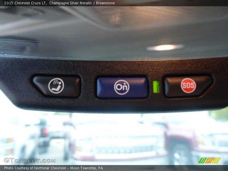 Champagne Silver Metallic / Brownstone 2015 Chevrolet Cruze LT