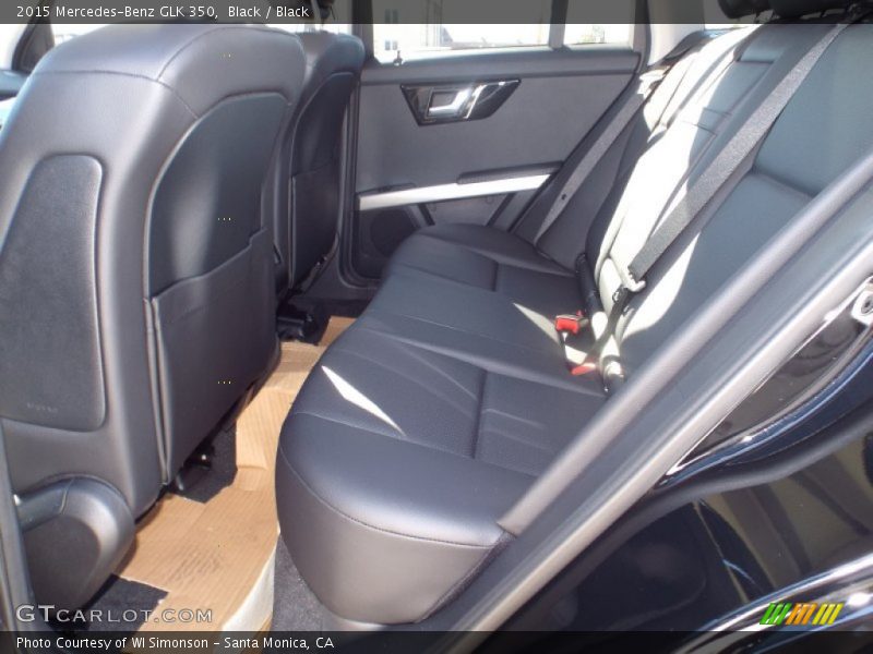 Black / Black 2015 Mercedes-Benz GLK 350