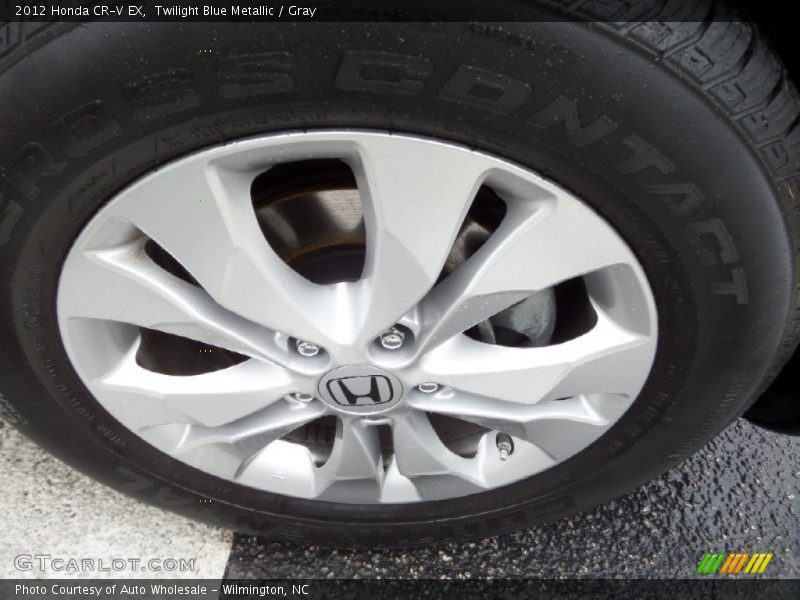 Twilight Blue Metallic / Gray 2012 Honda CR-V EX