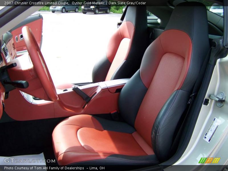 Oyster Gold Metallic / Dark Slate Gray/Cedar 2007 Chrysler Crossfire Limited Coupe