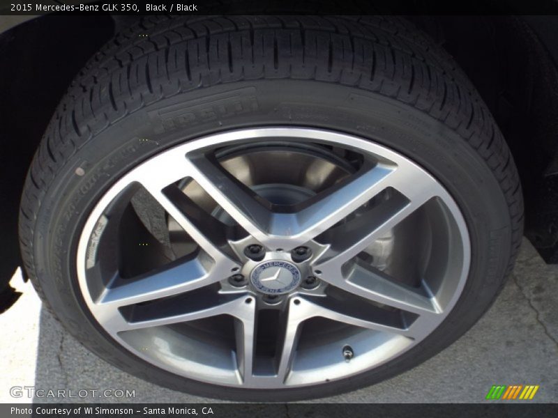 Black / Black 2015 Mercedes-Benz GLK 350