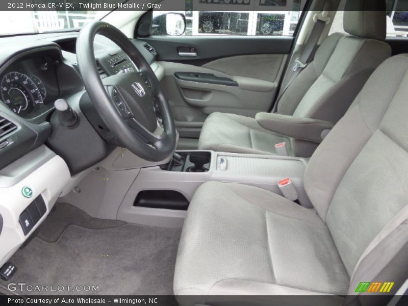 Twilight Blue Metallic / Gray 2012 Honda CR-V EX