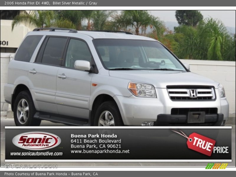 Billet Silver Metallic / Gray 2006 Honda Pilot EX 4WD
