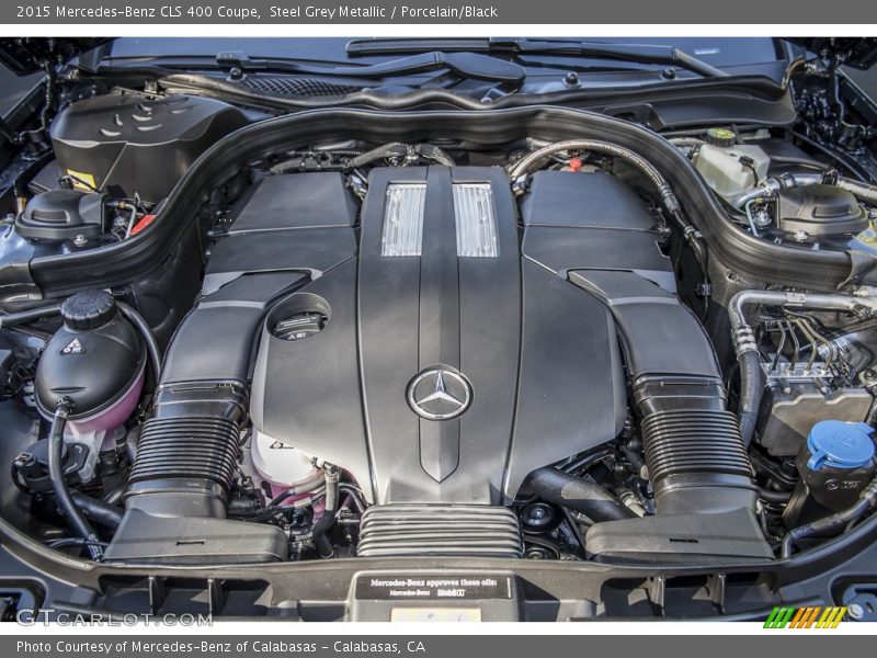  2015 CLS 400 Coupe Engine - 3.0 Liter DI Twin-Turbocharged DOHC 24-Valve VVT V6