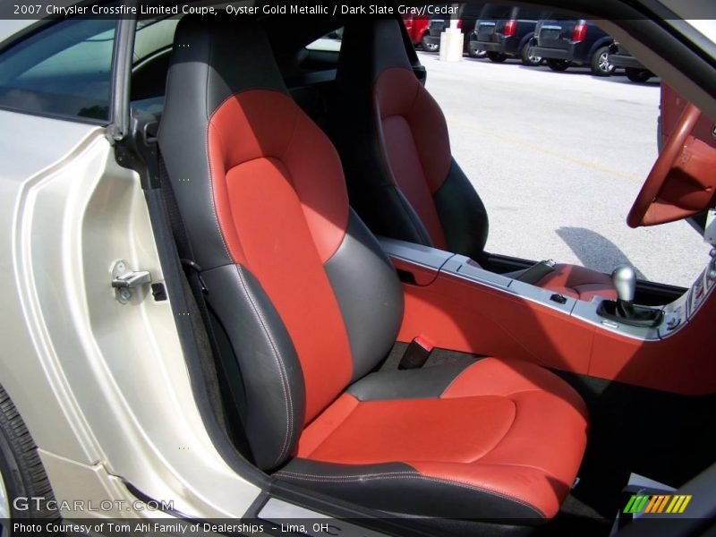 Oyster Gold Metallic / Dark Slate Gray/Cedar 2007 Chrysler Crossfire Limited Coupe