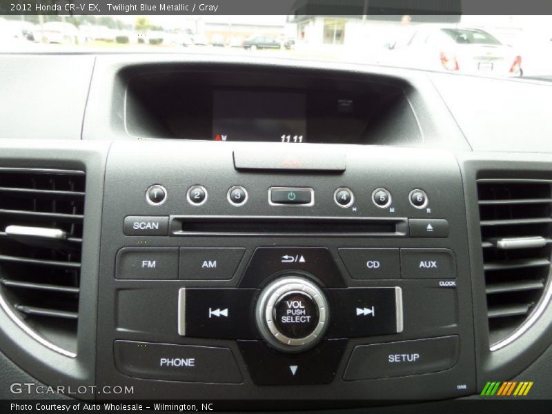 Twilight Blue Metallic / Gray 2012 Honda CR-V EX