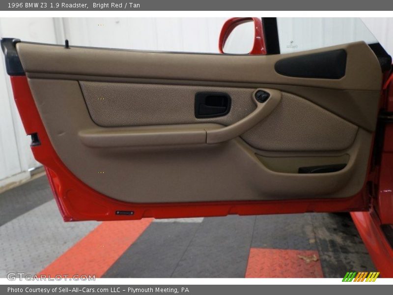 Bright Red / Tan 1996 BMW Z3 1.9 Roadster