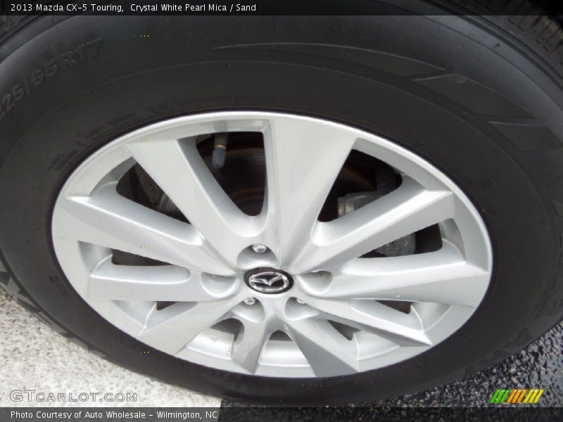 Crystal White Pearl Mica / Sand 2013 Mazda CX-5 Touring