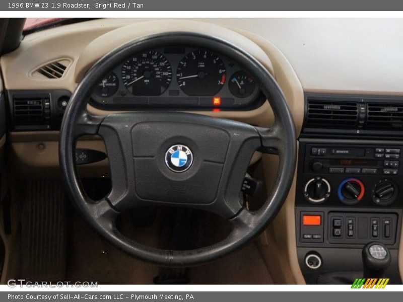 Bright Red / Tan 1996 BMW Z3 1.9 Roadster