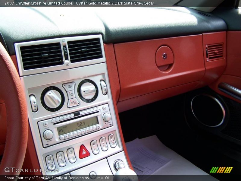 Oyster Gold Metallic / Dark Slate Gray/Cedar 2007 Chrysler Crossfire Limited Coupe