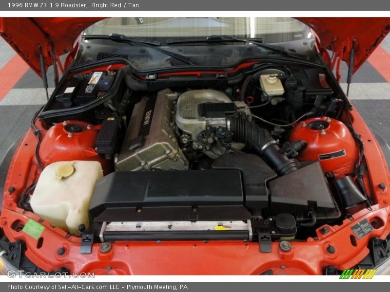  1996 Z3 1.9 Roadster Engine - 1.9 Liter DOHC 16-Valve 4 Cylinder