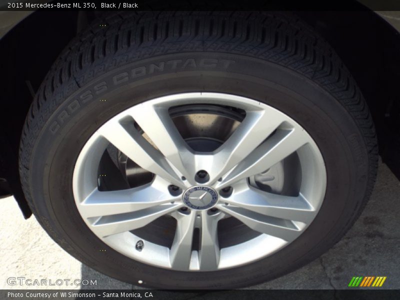Black / Black 2015 Mercedes-Benz ML 350