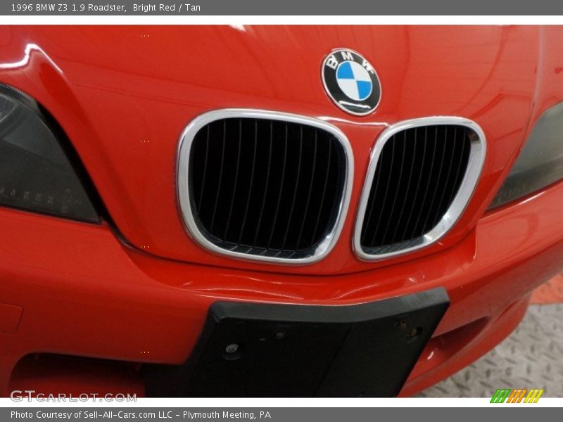 Bright Red / Tan 1996 BMW Z3 1.9 Roadster