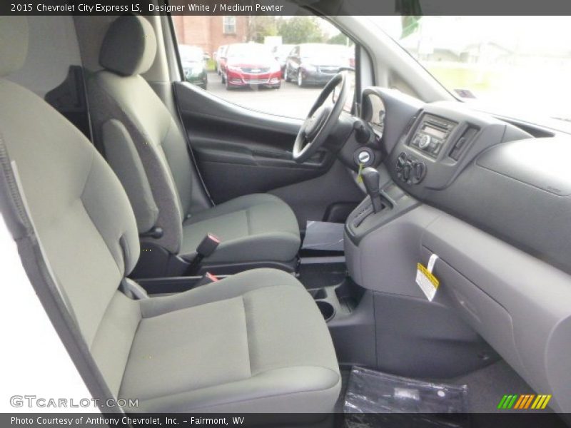 Designer White / Medium Pewter 2015 Chevrolet City Express LS