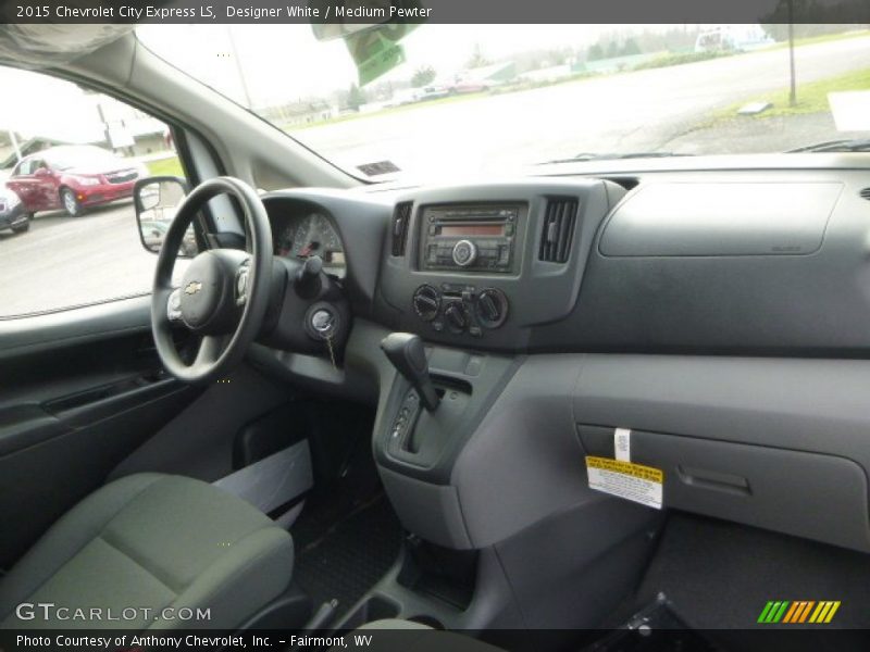 Designer White / Medium Pewter 2015 Chevrolet City Express LS