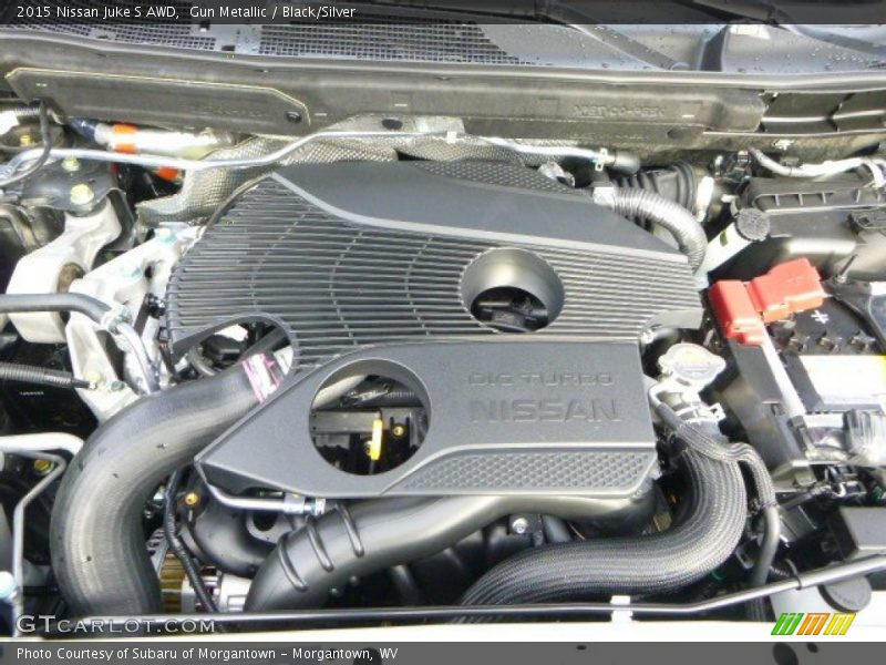  2015 Juke S AWD Engine - 1.6 Liter DIG Turbocharged DOHC 16-Valve CVTCS 4 Cylinder