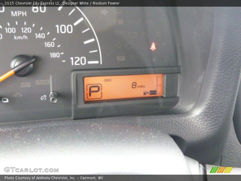 Designer White / Medium Pewter 2015 Chevrolet City Express LS