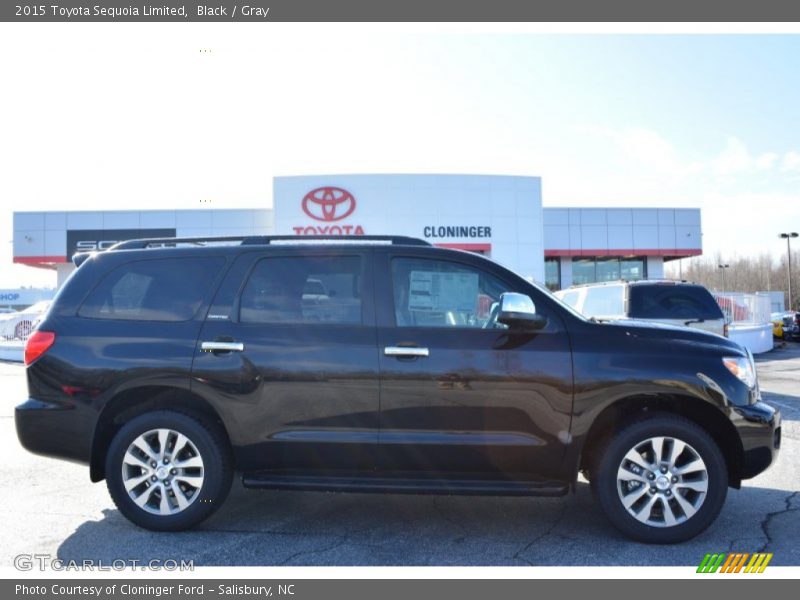 Black / Gray 2015 Toyota Sequoia Limited