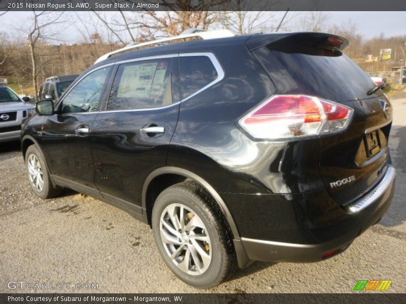 Super Black / Almond 2015 Nissan Rogue SL AWD