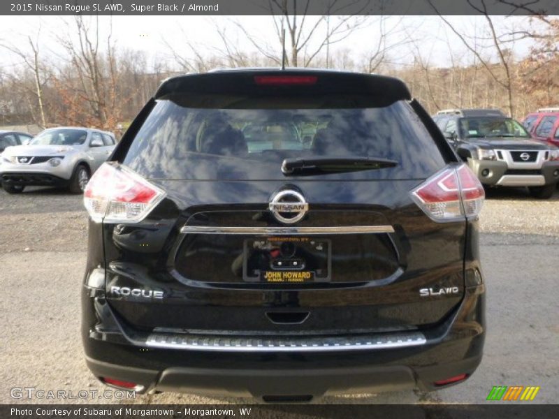 Super Black / Almond 2015 Nissan Rogue SL AWD
