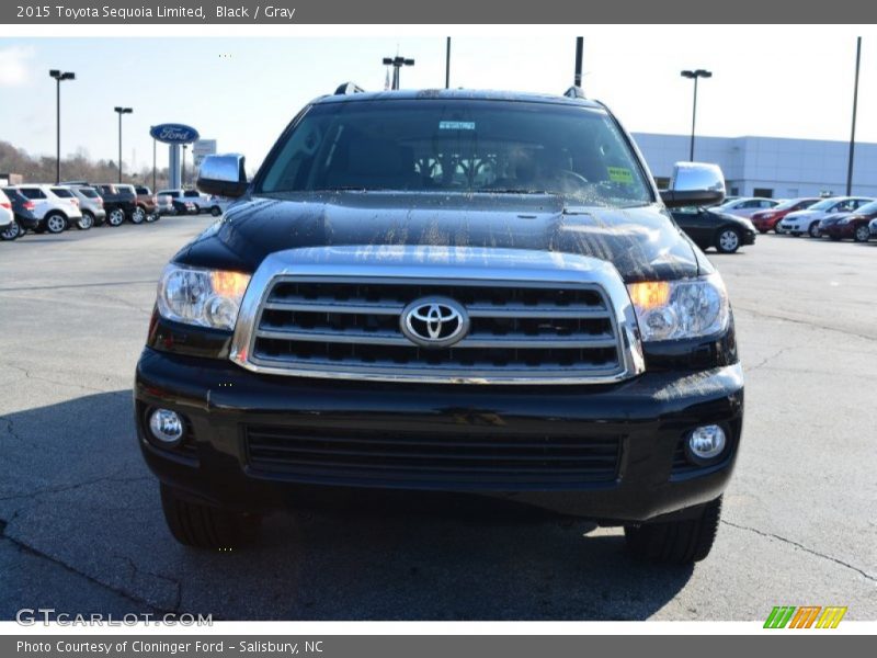 Black / Gray 2015 Toyota Sequoia Limited
