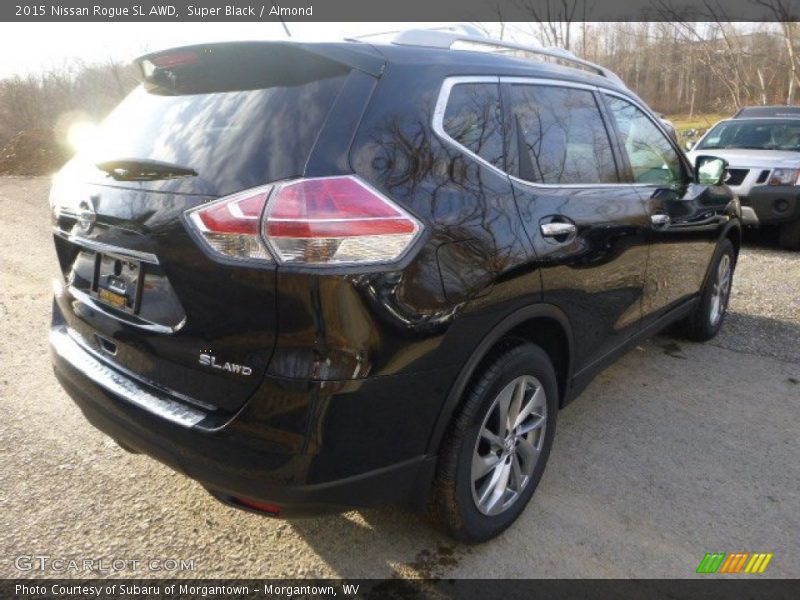 Super Black / Almond 2015 Nissan Rogue SL AWD