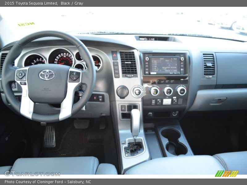 Black / Gray 2015 Toyota Sequoia Limited