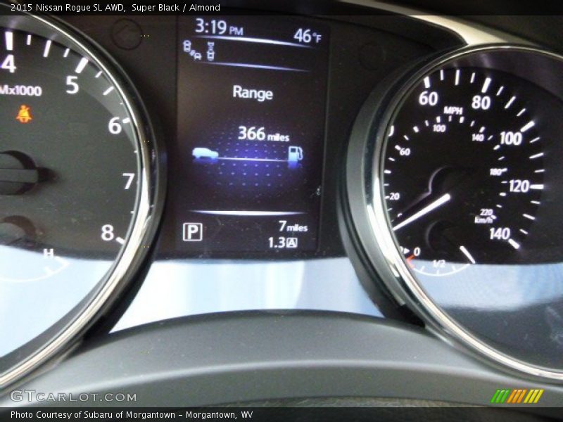 Super Black / Almond 2015 Nissan Rogue SL AWD
