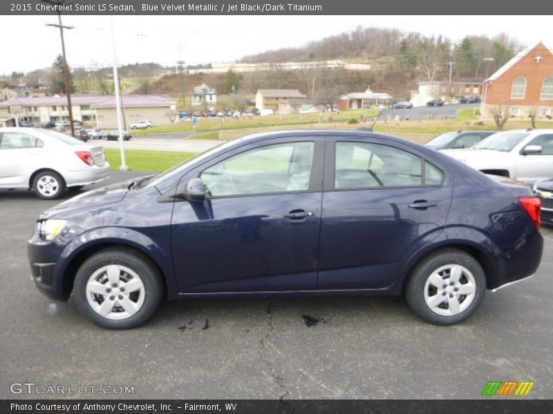  2015 Sonic LS Sedan Blue Velvet Metallic