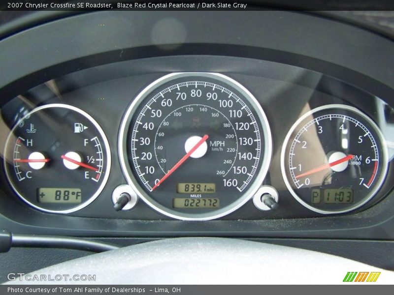 2007 Crossfire SE Roadster SE Roadster Gauges