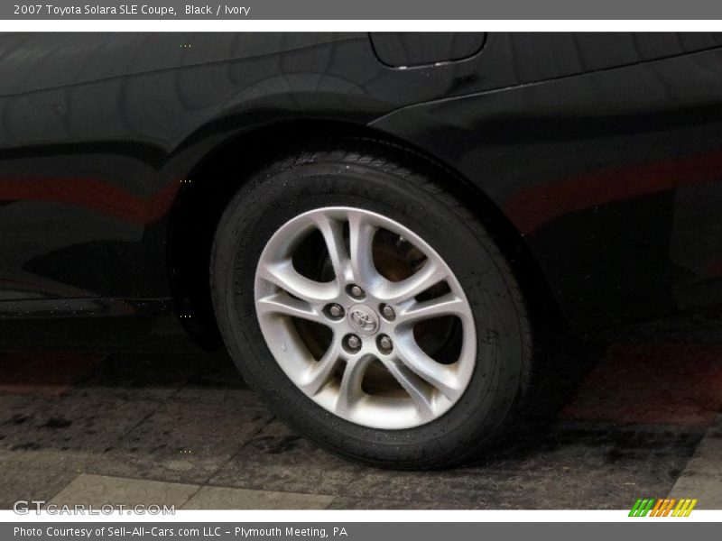 Black / Ivory 2007 Toyota Solara SLE Coupe